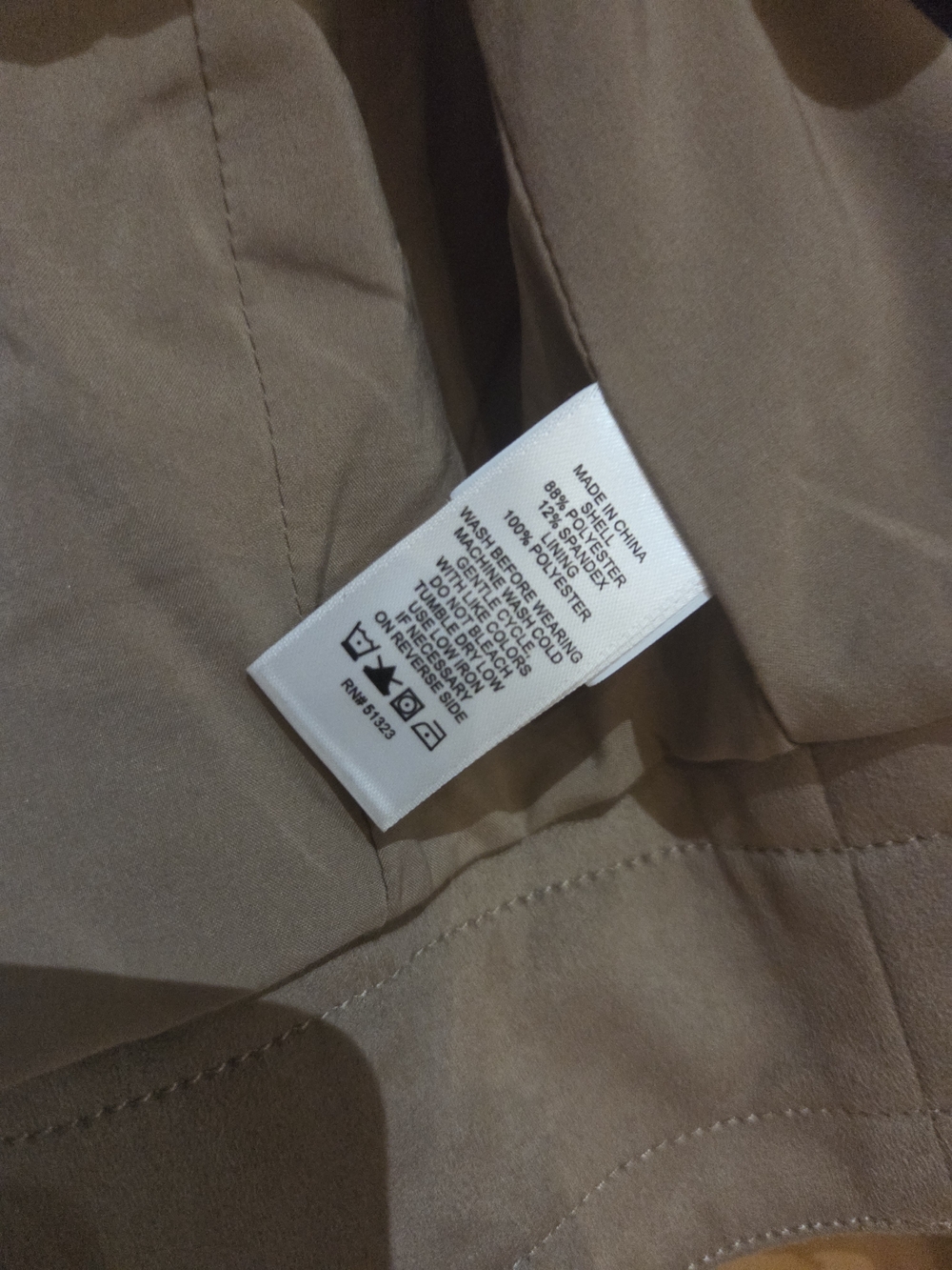 State Suede-Look Beige Jacket - Picture 3 of 4